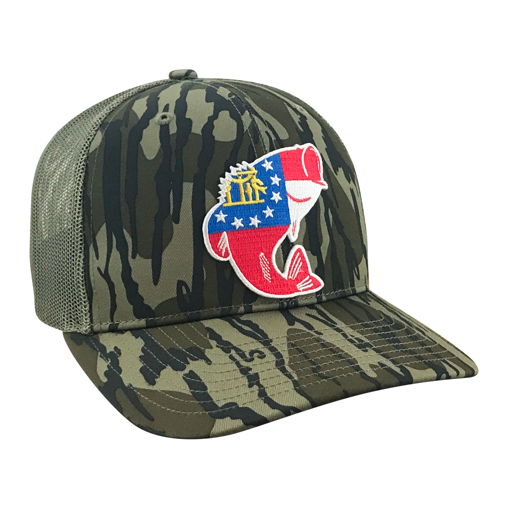 GA Bass - Adjustable Cap - Dixie Fowl Company - Hat