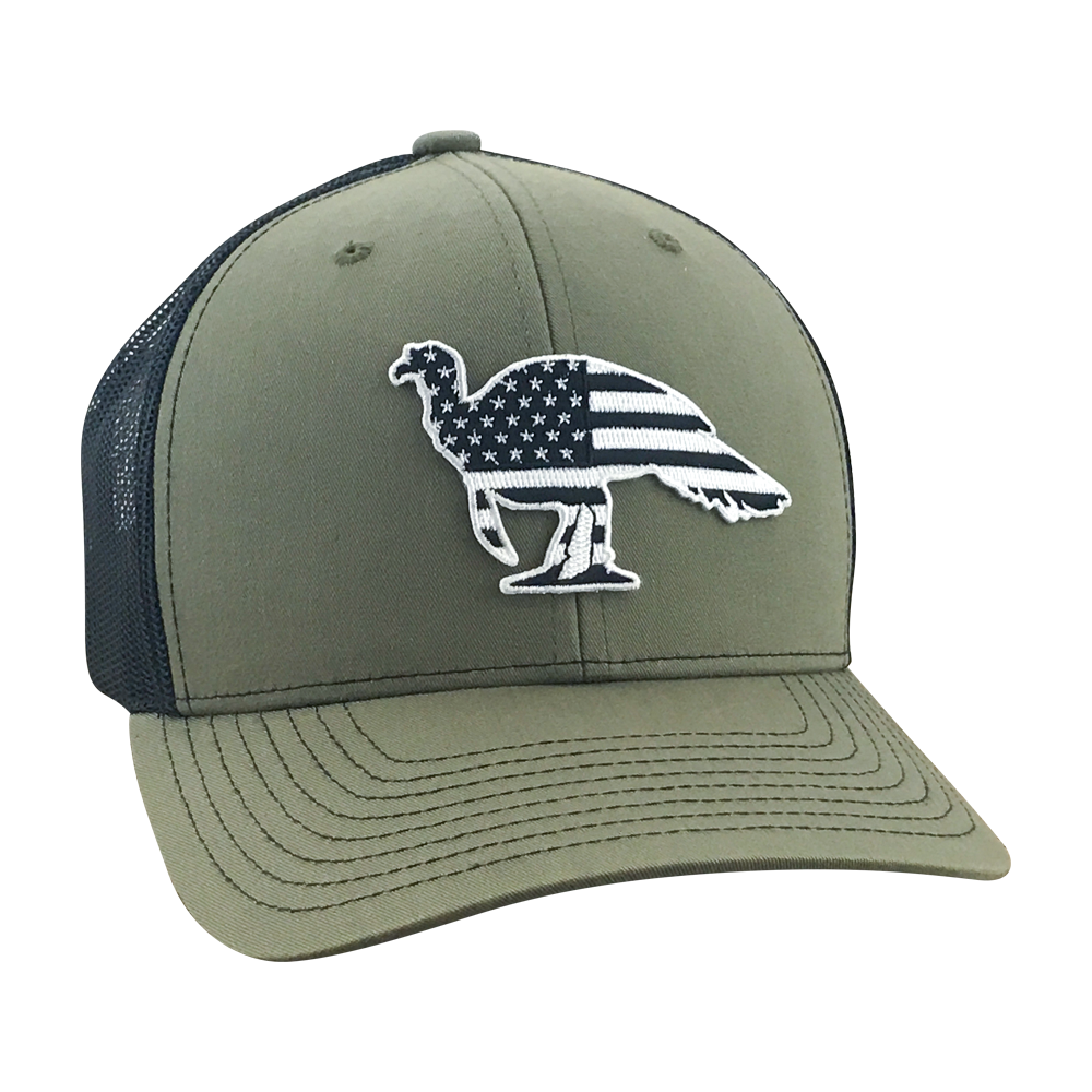 Old Glory Midnight Wary Tom - Adjustable Cap - Dixie Fowl Company