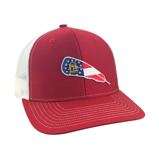 GA Turkey Feather - Adjustable Cap - Dixie Fowl Company