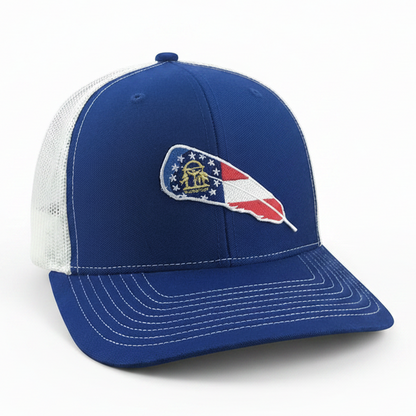 GA Turkey Feather - Adjustable Cap - Dixie Fowl Company