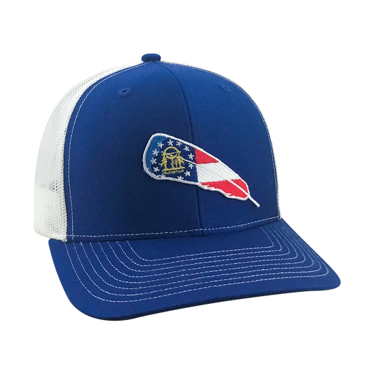 GA Turkey Feather - Adjustable Cap - Dixie Fowl Company