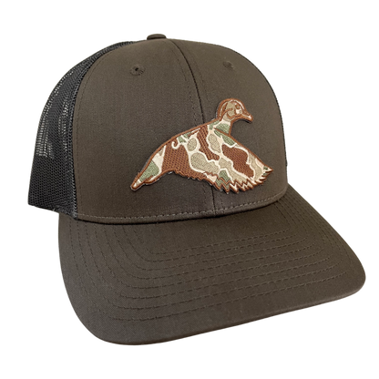 Field Series Old School Camo Woodie - Adjustable Cap - Dixie Fowl Company