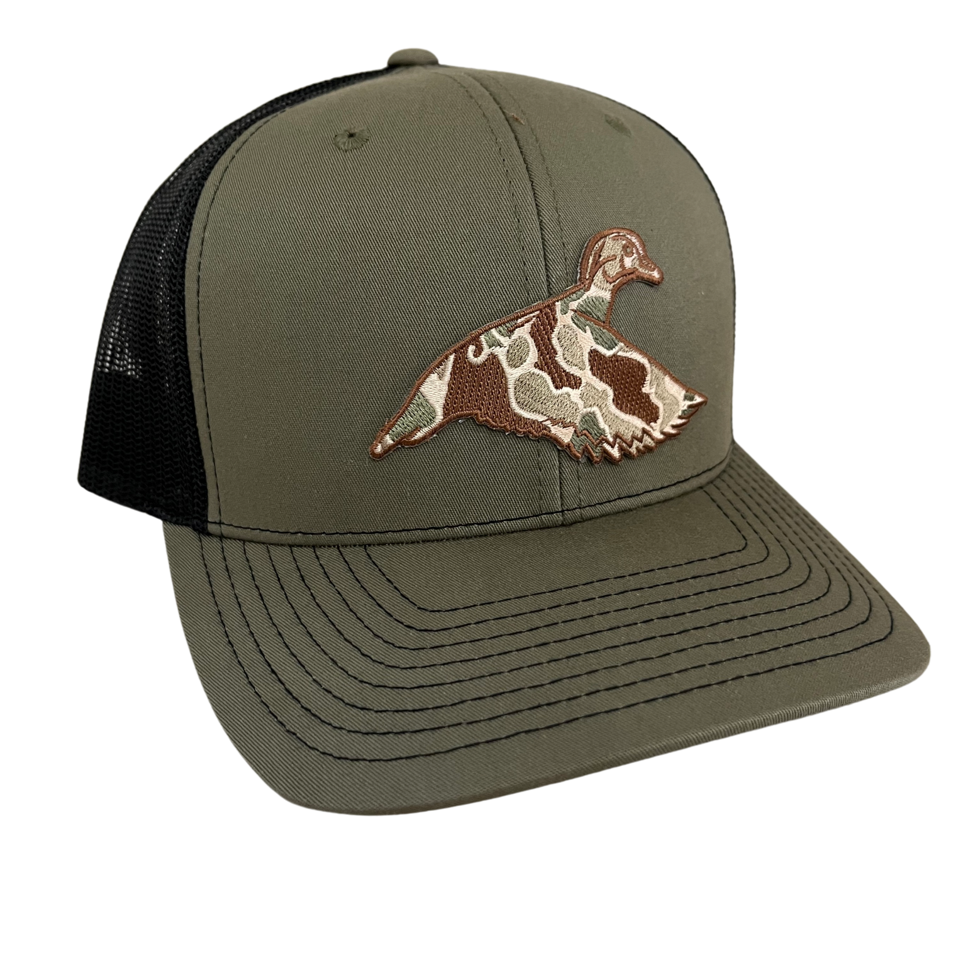 Field Series Old School Camo Woodie - Adjustable Cap - Dixie Fowl Company