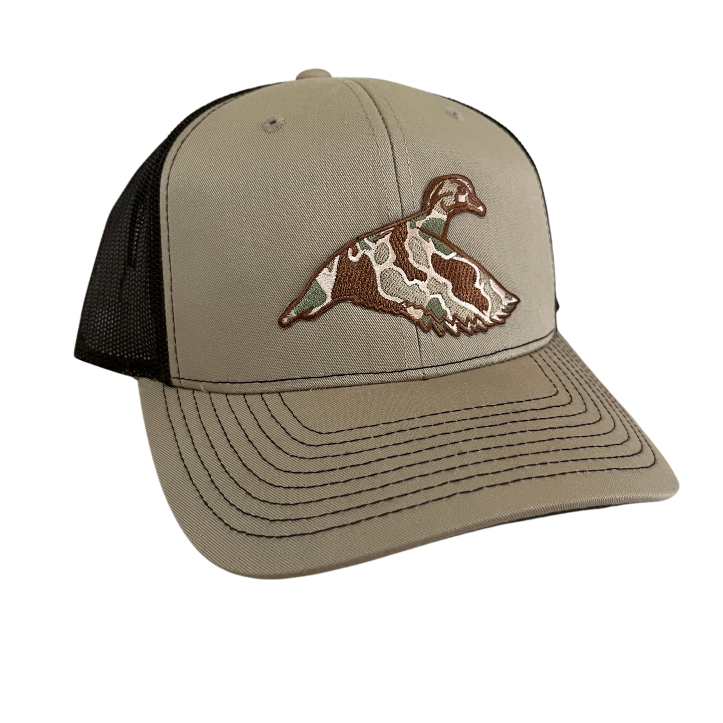 Field Series Old School Camo Woodie - Adjustable Cap - Dixie Fowl Company
