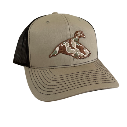 Field Series Old School Camo Woodie - Adjustable Cap - Dixie Fowl Company