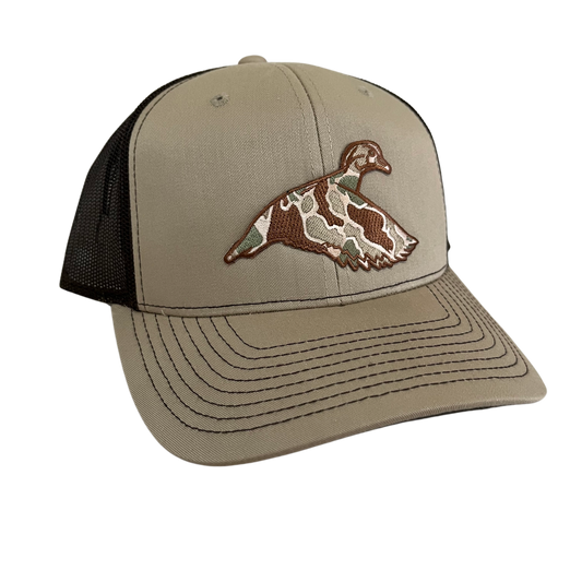 Field Series Old School Camo Woodie - Adjustable Cap - Dixie Fowl Company
