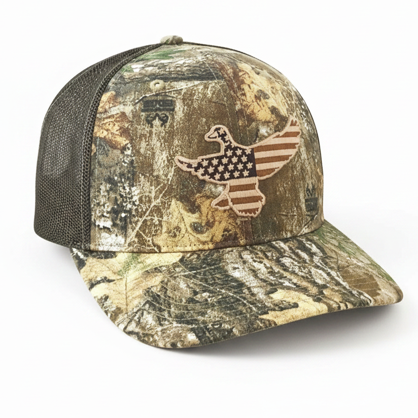 Field Series Old Glory Mallard - Adjustable Cap - Dixie Fowl Company - Hat