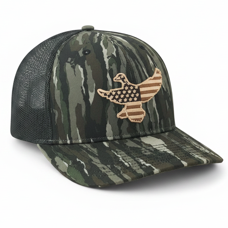 Field Series Old Glory Mallard - Adjustable Cap - Dixie Fowl Company - Hat