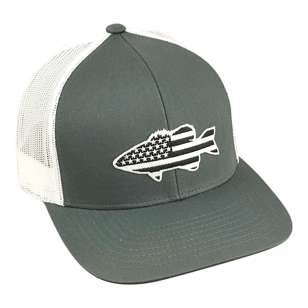 Old Glory Midnight Bass - Adjustable Cap - Dixie Fowl Company - Hat