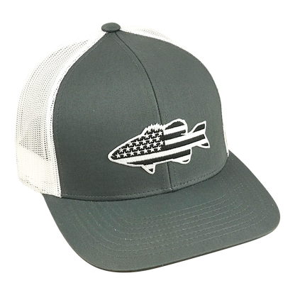 Old Glory Midnight Bass - Adjustable Cap - Dixie Fowl Company - Hat
