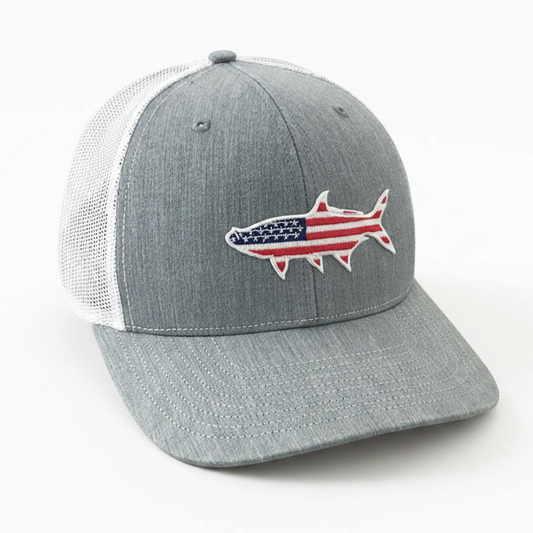 Old Glory Tarpon - Adjustable Cap - Dixie Fowl Company - Hat