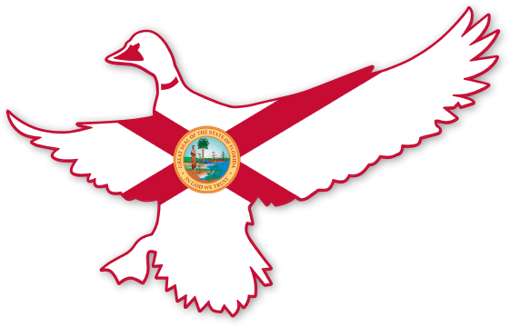 FL Mallard - Dixie Fowl Co Decal - 6" x 4" - Dixie Fowl Company - Decal