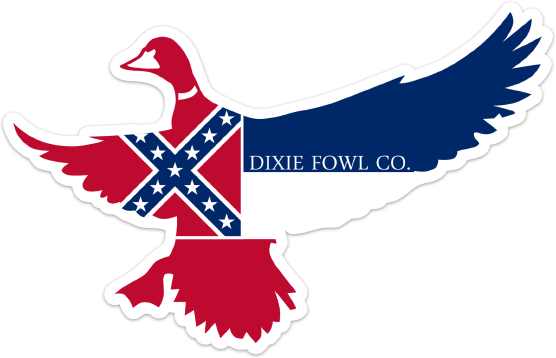 MS Mallard - Dixie Fowl Co Decal - 6" x 4" - Dixie Fowl Company - Decal