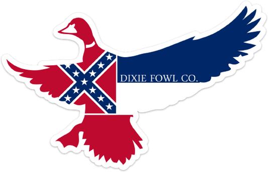 MS Mallard - Dixie Fowl Co Decal - 6" x 4" - Dixie Fowl Company - Decal