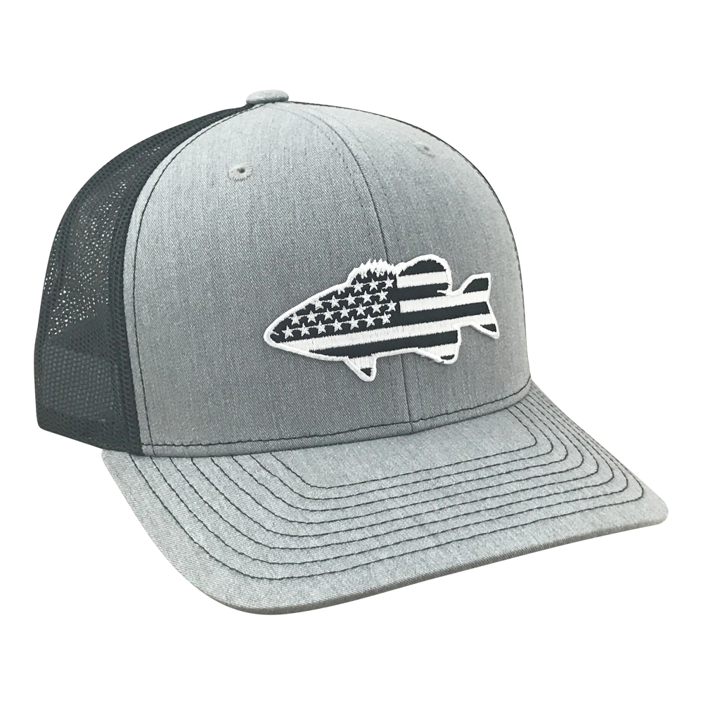 Old Glory Midnight Bass - Adjustable Cap - Dixie Fowl Company - Hat