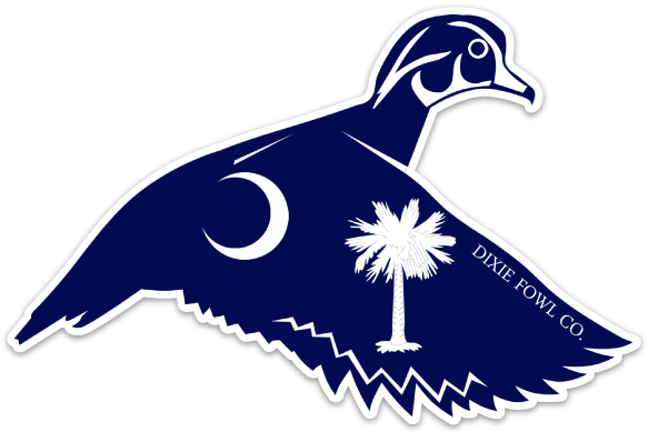 SC Woodie - Dixie Fowl Co Decal - 6" x 5" - Dixie Fowl Company - Decal