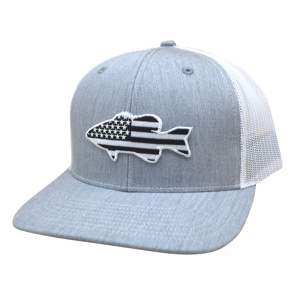 Old Glory Midnight Bass - Adjustable Cap - Dixie Fowl Company - Hat