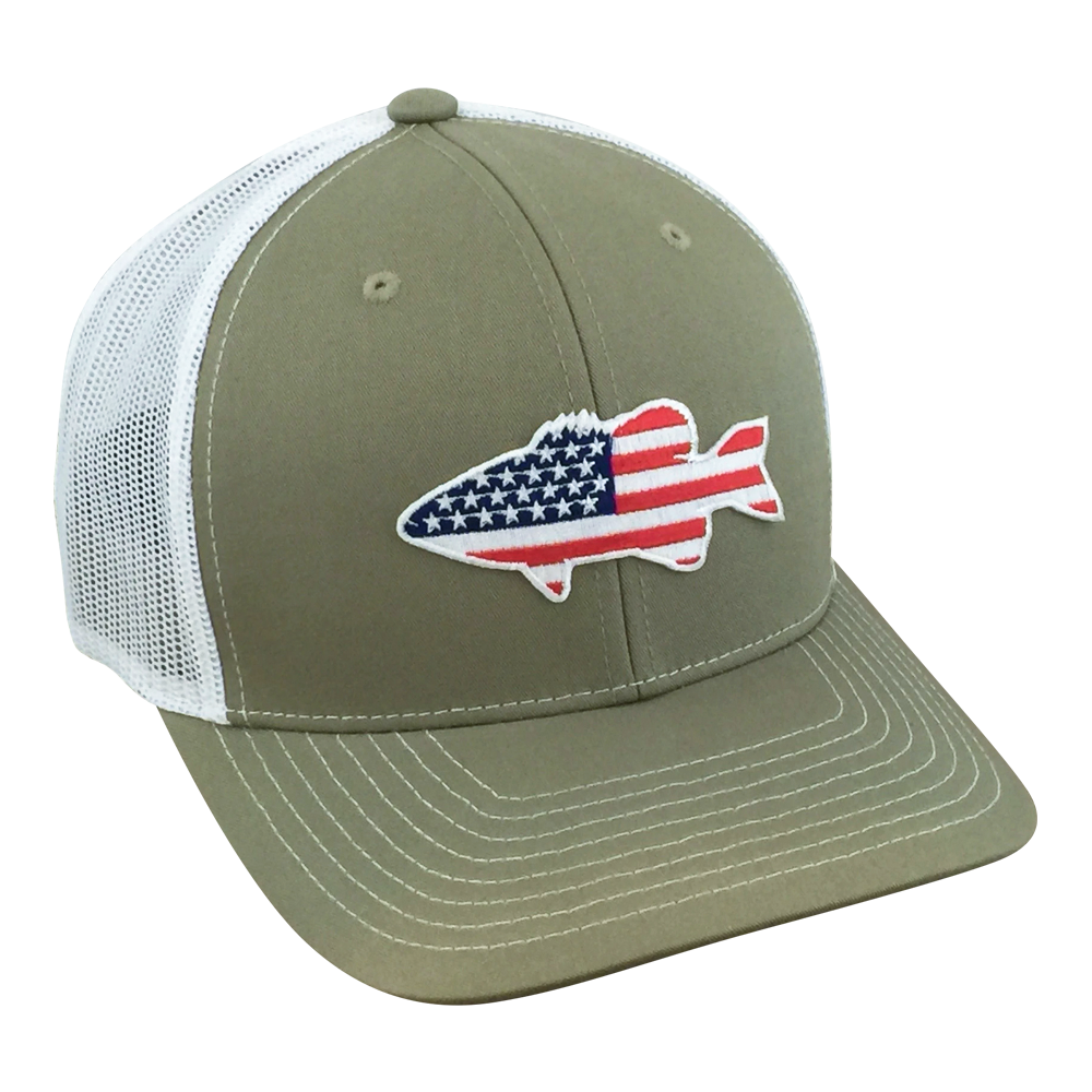 Old Glory Bass Adjustable Cap