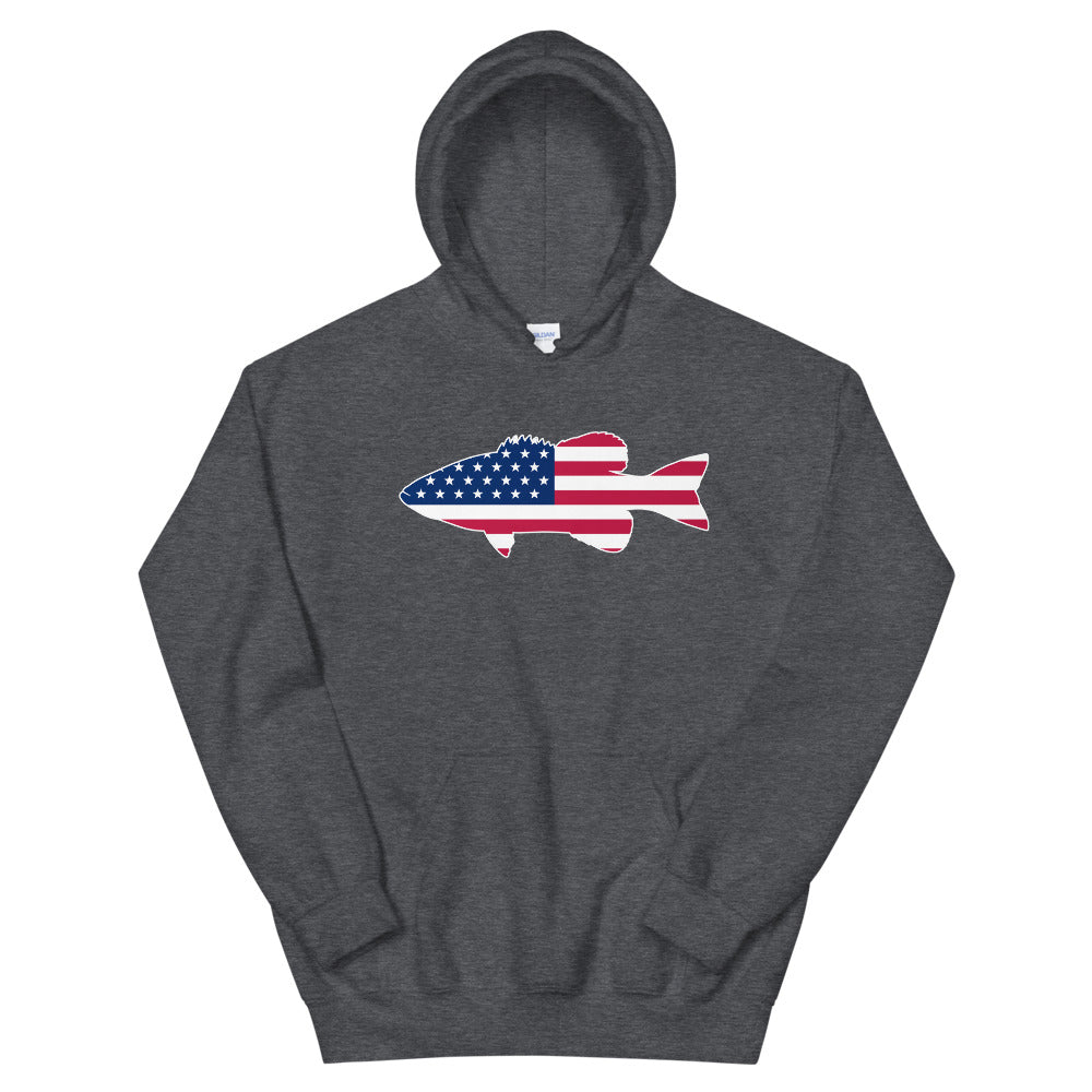 Dixie Fowl Co - Old Glory Bass Hoodie