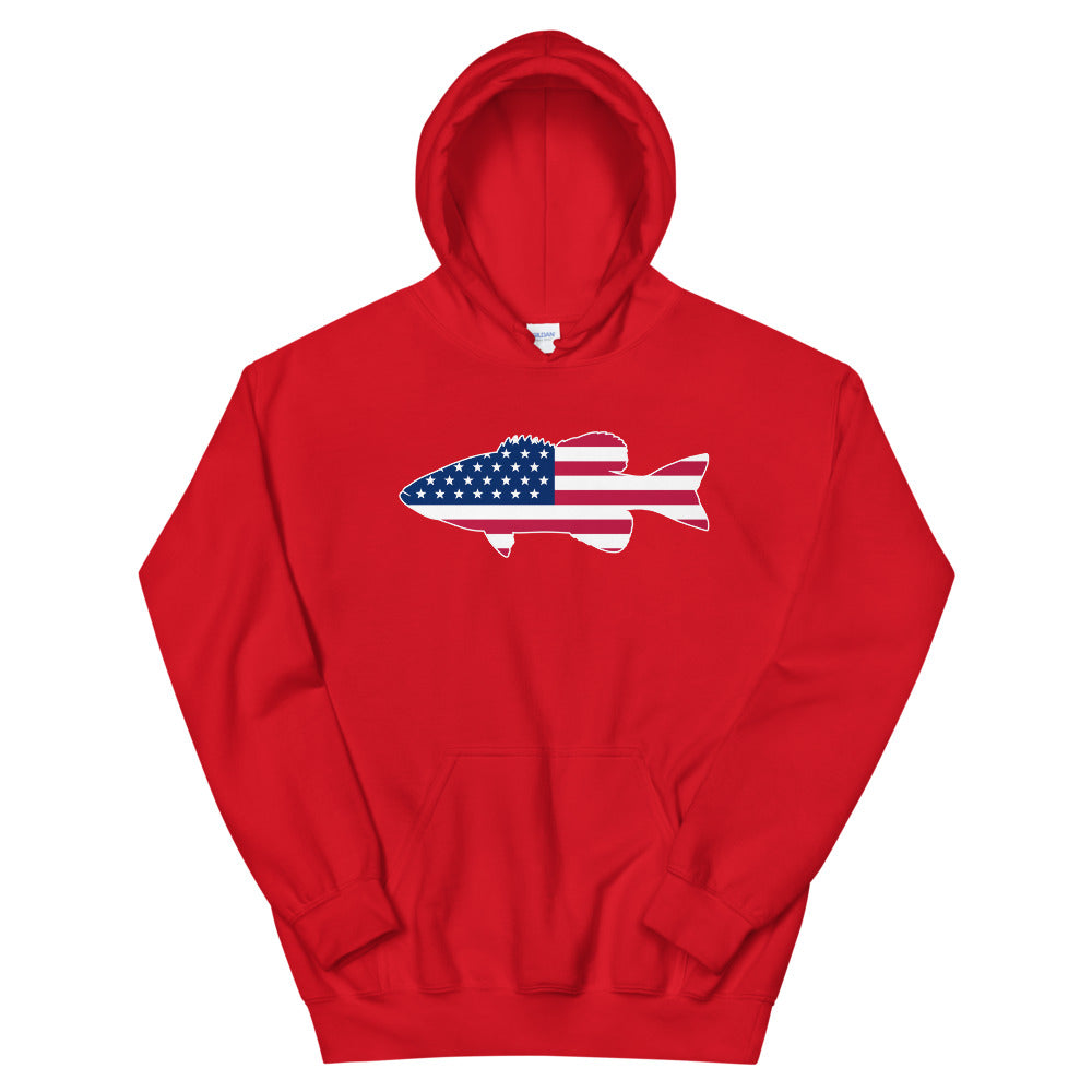 Dixie Fowl Co - Old Glory Bass Hoodie